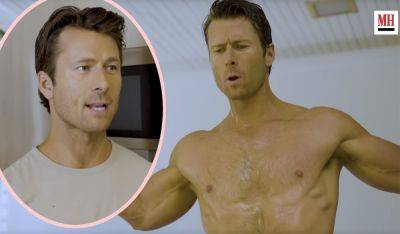 Glen Powell Went Nude For Magazine To Try To STOP Fans From Sharing Face Meme! - perezhilton.com