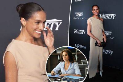 Meghan Markle teases ‘exciting’ future, reacts to ‘Suits’ Netflix success at Variety’s Power of Women event - nypost.com - Los Angeles - USA