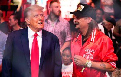 Kid Rock says he and Donald Trump confronted CEO over Bud-Light controversy at UFC fight - www.nme.com