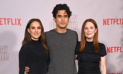 Charles Melton Explains Why He Gained 40 Pounds for 'May December' Role Opposite Julianne Moore & Natalie Portman - www.justjared.com - Los Angeles - Beverly Hills