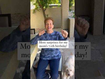More Surprises For My Mom's 70th Birthday!!! | Perez Hilton - perezhilton.com - Las Vegas - Cuba - Jersey