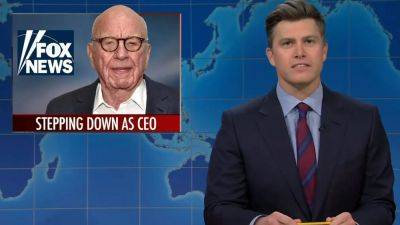 ‘SNL’s Weekend Update Take On Rupert Murdoch Stepping Down At Fox News, NBCUniversal Pulling Ads From X/Twitter & Working Title For ‘And Just Like That’ - deadline.com - China
