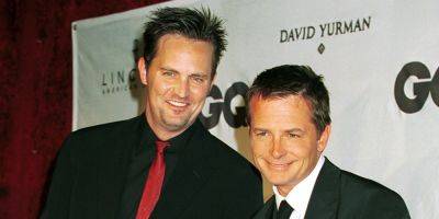 Michael J. Fox Remembers Matthew Perry, Reveals Big Way 'Friends' Actor Helped Him Years Ago - www.justjared.com