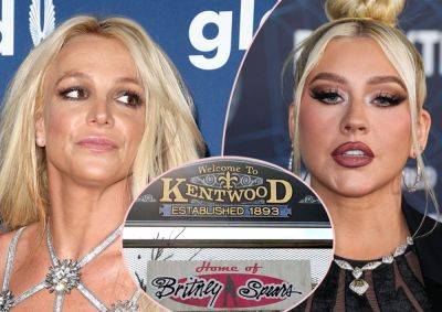 Britney Spears' Childhood Home For Sale -- And There's A Dig At Christina Aguilera Scrawled On The Wall?! - perezhilton.com - state Louisiana