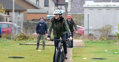 Prince William and Kate Middleton get competitive again as they go mountain biking in Scotland - www.ok.co.uk - Scotland