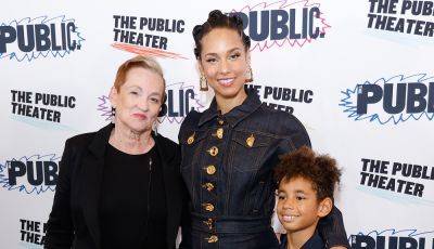 Alicia Keys' Mom & Son Join Her for Opening of New Musical 'Hell's Kitchen' in New York City - www.justjared.com - New York