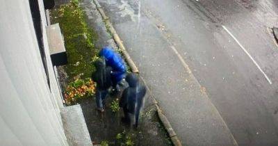 CCTV appeal after thugs grab man from behind and threaten him with knife - www.manchestereveningnews.co.uk - county Oldham