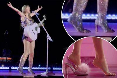 Taylor Swift has her own ‘Barbie’ moment with wardrobe malfunction in Brazil - nypost.com - Brazil - Chicago - Taylor - city Rio De Janeiro - county Swift