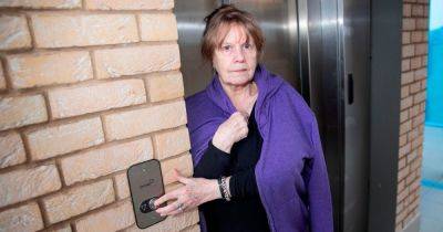 Elderly woman 'trapped' in top floor new-build flat after being left without lift for three weeks - www.dailyrecord.co.uk - city Ayr