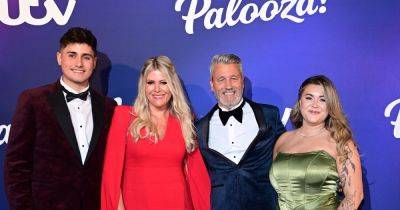 My Mum, Your Dad's Janey and Roger glam up as they make red carpet debut at ITV Palooza with kids Jess and Will - www.ok.co.uk - London