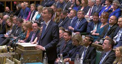 10 key announcements from Jeremy Hunt's autumn statement including major tax cuts - www.manchestereveningnews.co.uk - Britain - Ukraine - Beyond