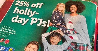 Supermarket launches matching family Christmas pyjamas from £3.74 a pair - www.manchestereveningnews.co.uk - Manchester - Santa