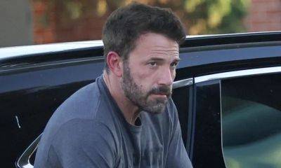Ben Affleck has a solo dad day at the skate park with Seraphina and Samuel - us.hola.com - city Sandler
