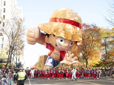 Macy’s Parade: Watch Video As ‘One Piece’ Balloon Suffers Puncture But Ploughs On Bringing Back Memories Of Barney’s Demise - deadline.com