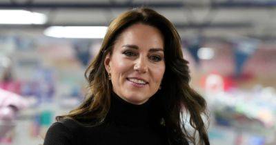 Kate Middleton helps out at baby bank during royal visit - as more book bombshells loom - www.ok.co.uk - county Durham