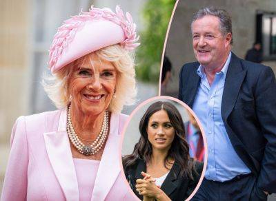 Queen Camilla Thanked Piers Morgan For Dissing Meghan Markle!? - perezhilton.com - Britain