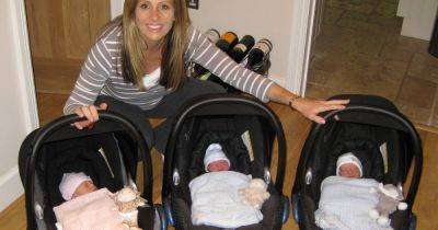 Woman who spent £25k and a decade trying to conceive had triplets at 41 - www.manchestereveningnews.co.uk