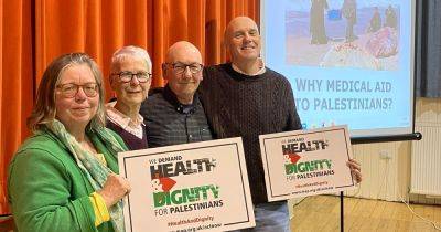 Fundraising group formed in Kirkcudbright to help Palestinian medical services - www.dailyrecord.co.uk - county Hall - Israel - Palestine - area West Bank