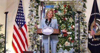 First Lady Jill Biden Unveils White House 2023 Holiday Decorations, Reveals This Year's Theme - www.justjared.com