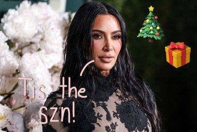 The Kardashian Khristmas Season Has Begun At Kim's House -- LOOK! - perezhilton.com - Santa