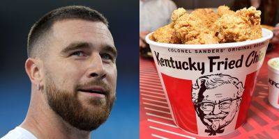 Travis Kelce Really Did Eat KFC for Thanksgiving, Fast Food Chain Reveals His Order - www.justjared.com