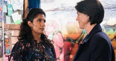 BBC EastEnders fans 'scared' for Suki and Eve as Nish discovers affair - www.ok.co.uk