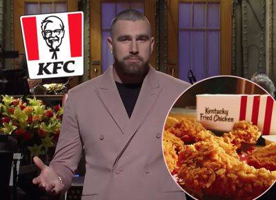 Travis Kelce DID Get KFC For Thanksgiving! See His ENORMOUS Order! - perezhilton.com - Brazil - Kentucky - Kansas City