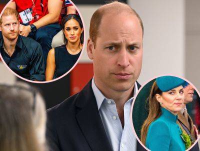 How Prince William Feels About New Meghan & Harry Book That Paints His Wife As 'Cold'! - perezhilton.com