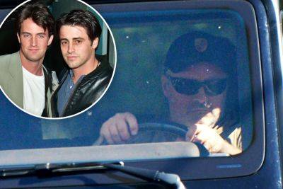 Matt LeBlanc spotted for first time since Matthew Perry’s death - nypost.com - Los Angeles - Los Angeles - New York - California