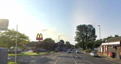 Police make arrest after hit-and-run near McDonald's leaves man fighting for life - www.manchestereveningnews.co.uk - Manchester - Palestine