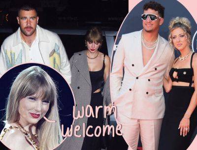 Taylor Swift Welcomed To Neighborhood By Brittany & Patrick Mahomes After Moving In With Travis Kelce! - perezhilton.com - Kansas City