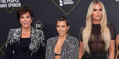 Kourtney & Khloe Kardashian Talk to Kris Jenner About Generational Trauma in Their Family - www.justjared.com