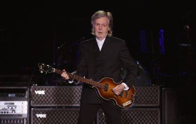Paul McCartney says deaths of John Lennon and George Harrison still a “bitter pill to swallow” - www.nme.com - Paris