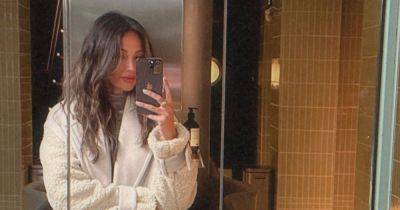 Michelle Keegan's 'perfect and cosy' £75 winter coat is flying off shelves - www.ok.co.uk