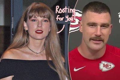 Taylor Swift Subtly Shows Support For Travis Kelce’s Chiefs Victory In Germany -- & Fans Notice! - perezhilton.com - Germany - Kansas City