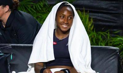 Coco Gauff jokes about the windy weather conditions at the WTA Finals in Cancun - us.hola.com - USA