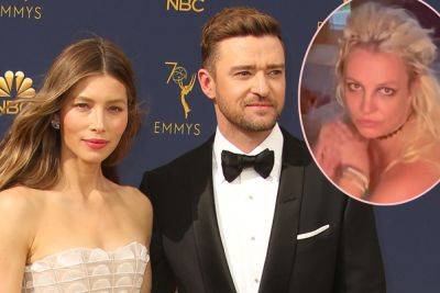 Justin Timberlake & Jessica Biel Are 'There For Each Other' Amid Britney Spears Book Backlash - perezhilton.com