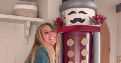 Stacey Solomon wows as she makes giant nutcracker but Joe Swash says it's 'intimidating' - www.ok.co.uk