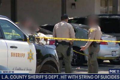 FOUR LA Sheriff’s Department Officers Dead By Suicide Within 24 Hours: REPORT - perezhilton.com - Los Angeles - Santa Monica - Los Angeles - county Valencia - county Lancaster