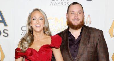 Luke Combs Gets Support From Wife Nicole at CMA Awards 2023 - www.justjared.com - Tennessee