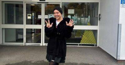 BBC Strictly Come Dancing's Amy Dowden says 'we're finally here' as she rings chemotherapy bell in cancer journey milestone - www.manchestereveningnews.co.uk - Manchester