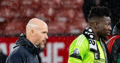 Manchester United make decision on Andre Onana's place - www.manchestereveningnews.co.uk - Manchester - Cameroon