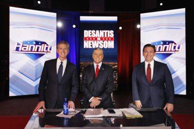 Fox News’ Ron DeSantis-Gavin Newsom Debate Draws 5.46 Million Viewers, Giving Sean Hannity A Ratings Bump - deadline.com - California - Florida