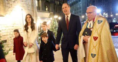 Prince George is 'double' of dad Prince William in Royal Christmas card as family share new photo - www.dailyrecord.co.uk - county Windsor - city Westminster