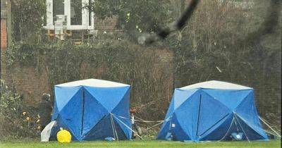 Forensic tent in place on playing fields in murder investigation as Greater Manchester Police issue update - www.manchestereveningnews.co.uk - Manchester