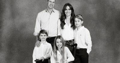William and Kate's hidden message in family Christmas card with Duke no longer centre of attention - www.dailyrecord.co.uk