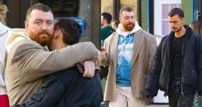Sam Smith & Boyfriend Christian Cowan Share Loving Embrace During Outing in NYC - www.justjared.com - Paris - New York