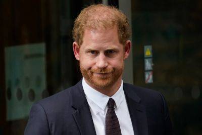 Prince Harry ordered to pay Daily Mail publisher over $60K in legal fees for failed court challenge - nypost.com - Britain - London - USA