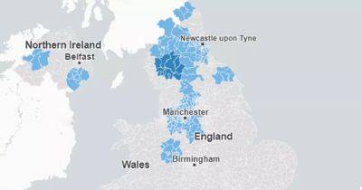 DWP Cold Weather Payments - check if your postcode area is getting £25 or £50 with our interactive map - www.manchestereveningnews.co.uk - county Cheshire