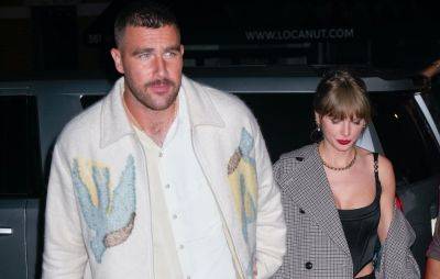 Travis Kelce credits Taylor Swift for jersey sales spike in UK: “Shout-out to Taylor” - www.nme.com - Britain - Argentina - Philadelphia, county Eagle - county Eagle - Kansas City